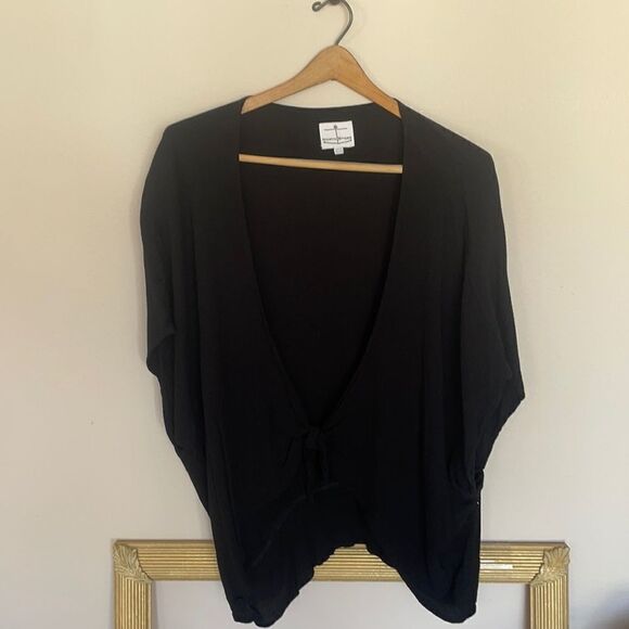 Womens North Shore Cardigan Black Size Medium Oversized - Picture 1 of 4